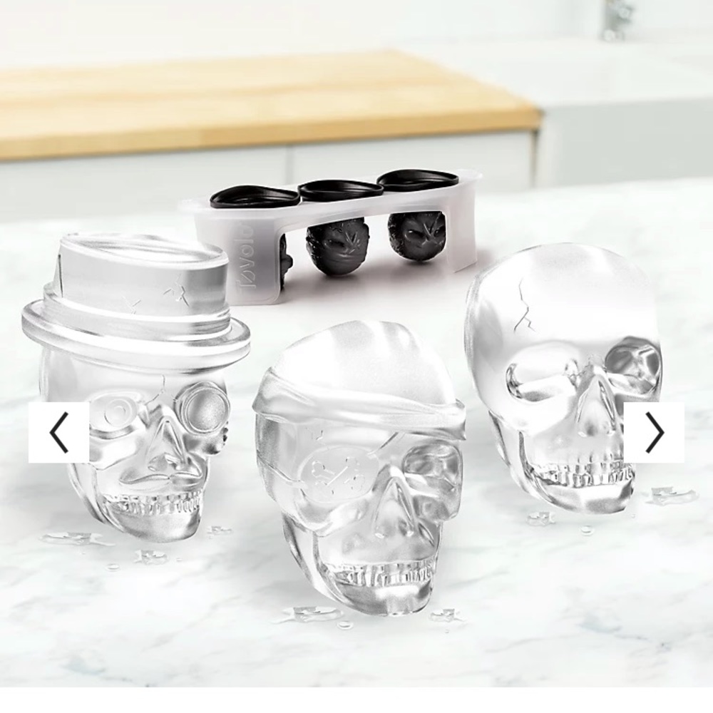 Tovolo Skull Ice Molds